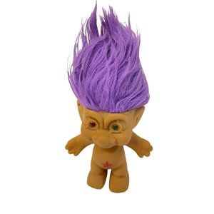 Vintage Troll Doll Rainbow Hair Bright‎ Of America Inc